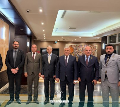 جامعة الزهراء تؤكد استمرارها في دعم واستقطاب الكفاءات العراقية خلال اجتماع النقابة