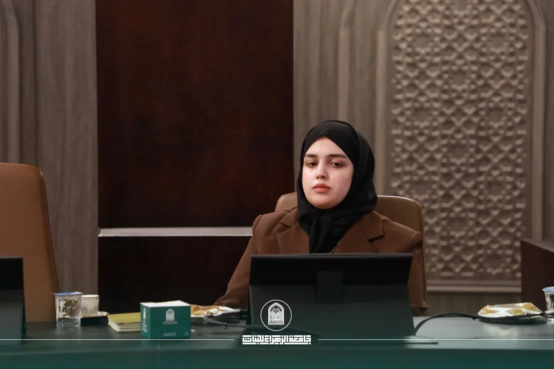 Khadija Jawad: The First Student to Attend the University Council Meeting as an Ambassador for Al-Nukhba Engineering Company