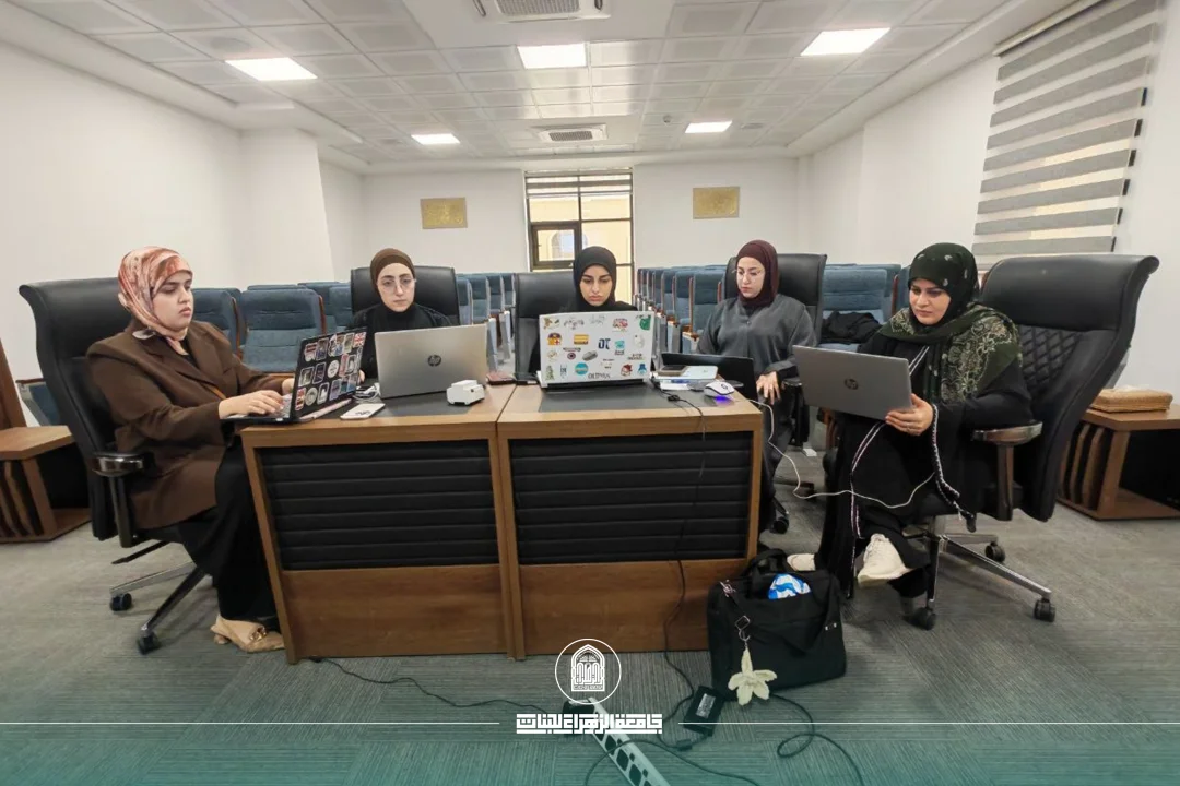 تطبيق هندسي على مشاريع KNX وبحث آفاق التعاون بين جامعة الزهراء والنخبة الهندسية