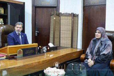جامعة الزهراء (ع) للبنات وجامعة كربلاء تبحثان تعزيز التعاون الأكاديمي وتطوير برامج التعليم المستمر”