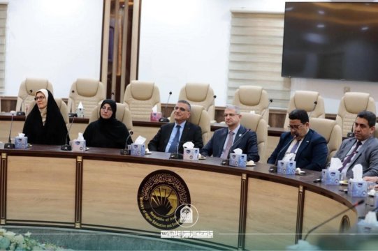 The Dean Participates in a Scientific Visit to the University of Anbar to Strengthen Academic Cooperation
