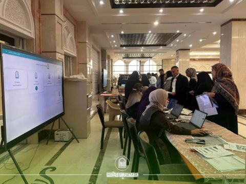 #بالصور: تواصل فعاليات تسجيل طالبات المرحلة الأولى في كلية الهندسة وتكنولوجيا المعلومات