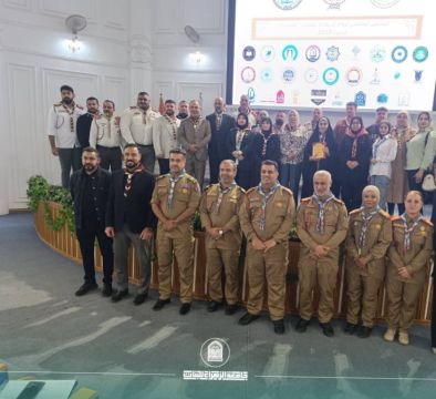 طالبتان من كلية الهندسة تمثلان جامعة الزهراء (ع) في ملتقى رواد الإرهاط الجامعي