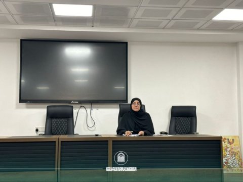 بين التخصص والتطبيق.. السيدة عميدة الهندسة تواكب تطلعات طالبات الذكاء الاصطناعي