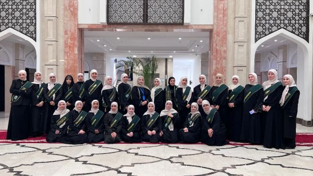 #بالصور:  حضور متألق لطالبات كلية الهندسة وتكنولوجيا المعلومات خلال فعاليات المؤتمر الدولي التاسع