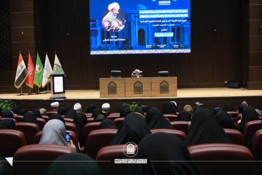 الحِكَمُ العَلويّة..محور محاضرة تثقيفية في جامعة الزهراء (ع)