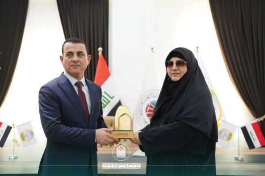 جامعة الزهراء (ع) تواصل بناء شراكاتها الأكاديمية من خلال اتفاقية جديدة مع جامعة الحمدانية