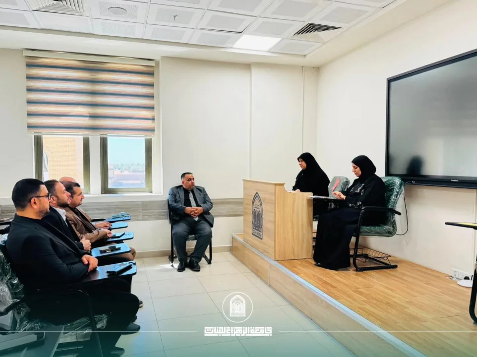 عميدة كلية الصيدلة تبحث مع الملاك التدريسي استعدادات تنفيذ برنامج التدريب الصيفي لطالبات الكلية