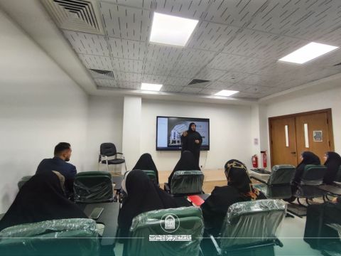 ورشة علمية في قسم التربية الخاصة - كلية التربية بعنوان "كيف تشاركن في بناء الوطن"