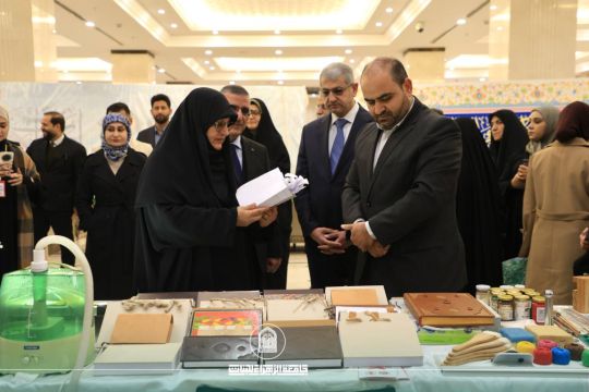 مركز الإمام الحسين (ع) للمخطوطات والتحقيق يشارك في فعاليات علمية وثقافية بجامعة الزهراء (ع)