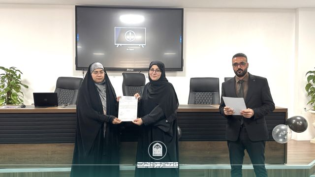 كلية الهندسة تكرّم الطالبات الأوائل وترحّب بطالبات  قسمي الأمن السيبراني والاتصالات