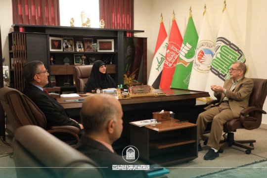 رسالة إنسانية تحققها جامعة الزهراء مع مؤسسة وارث الدولية