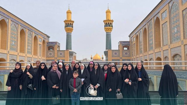 قسم العمارة يستلهم من النجف… درس ميداني في رحاب الصحن الفاطمي