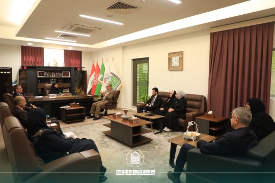 رسالة إنسانية تحققها جامعة الزهراء مع مؤسسة وارث الدولية