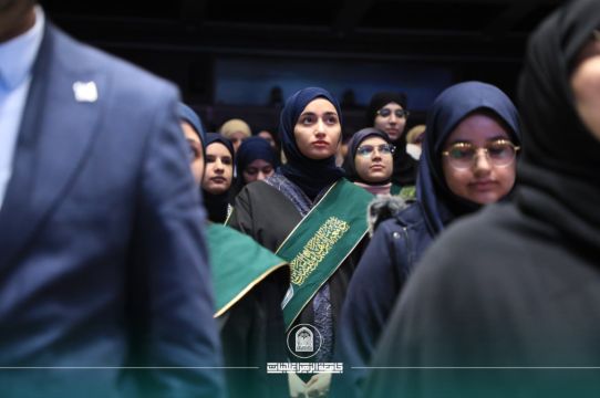 #بالصور: لقطات من اللقاء التعريفي لطالبات المرحلة الأولى في كلية الهندسة وتكنولوجيا المعلومات.