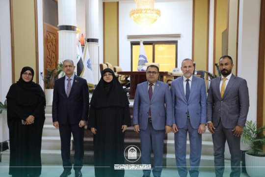 جامعتي الزهراء والكرخ تبحثان آفاق شراكة علمية موسعة ترتقي بمختلف المجالات