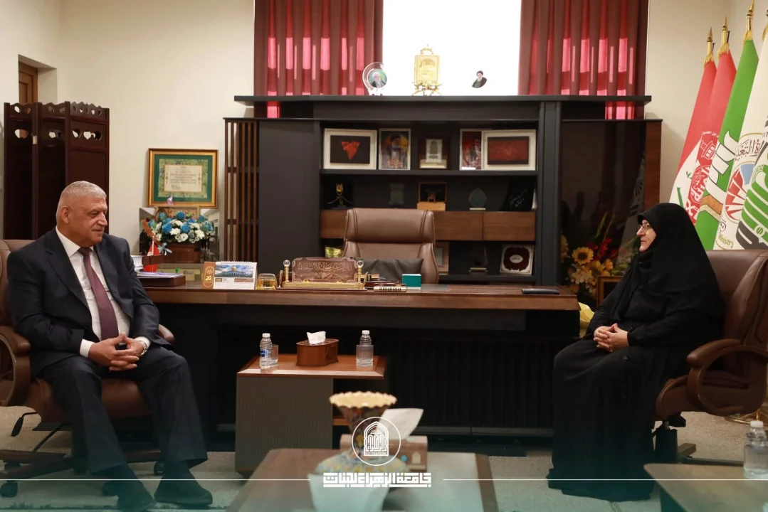 Al-Zahraa University President Receives Head of Higher Education Committee at Karbala Provincial Council