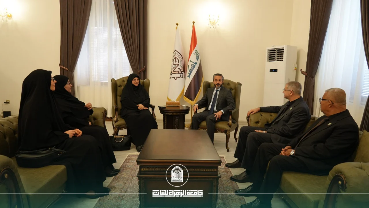 جامعة الزهراء تعزز تعاونها المعرفي في شراكة مستقبلية مع بيت الحكمة