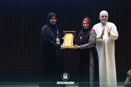 عميدة كلية الهندسة تشارك في مؤتمر الأطباء الإمامية الدولي