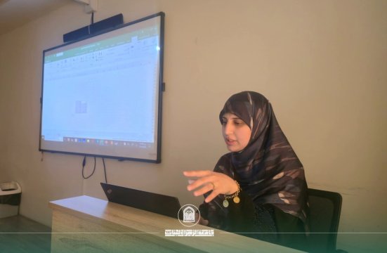 الإحصاء: أداة لتحويل الفوضى إلى نظام في ورشة علمية بقسم التغذية العلاجية