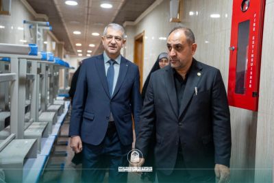 Al-Zahraa (PBUH) University for Women Delegation visits Al-Thaqalayn Vocational High School for Women