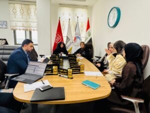 عمادة كلية الصيدلة تعقد اجتماعًا تنسيقيًا لتنظيم الامتحانات النهائية