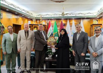 آخرها جامعة العميد ، بالتزامن مع قرب  إنتهاء العام الدراسي الحالي ، جامعة الزهراء (ع) للبنات تستكمل سلسة زيارات للتعاون المشترك مع  عدد من الجامعات