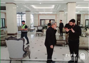 The Diwan Affairs Department finally finishes the annual maintenance campaign for university buildings backed up by continuous follow-ups during the entire campaign. The head of the department (prof. Shehab shareefi) said that,