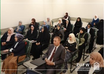 محاضرة  اهمية التغذية والتمارين العلاجية في معالجة متلازمة تكيس المبايض في النساء ، أحدى نشاطات قسم العلاج الطبيعي الأخيرة .