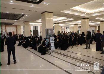 وسط زخمٍ طلابي مستمر جامعة الزهراء (عليها السلام) للبنات