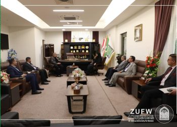 لجنة تقييم الواقع العلمي والاكاديمي تزور كلية التقنيات الصحية والطبية في جامعة الزهراء (عليها السلام)للبنات.