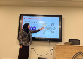 On the commencement of the new academic year and the demand of fourth-stage students to write graduation research, the College of Health and Medical Technologies held an educational course.