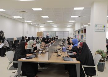 بمواصفات تقنية عالية ، مشروع المكتبة الرقمية لجامعة الزهراء ( ع) للبنات ، يرى النور بعد افتتاحة من قبل وزير التعليم العالي والبحث العلمي .