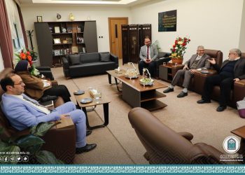 جامعة الزهراء (عليها السلام) للبنات  تستقبل لجنة قياس مستوى النضوج الرقمي الوزارية