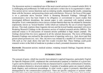 A teacher in the English Language Department publishes scientific research in Scopus containers