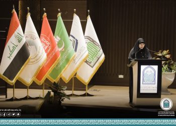 In celebration of the International Day of Mathematics, and under the auspices of the President of Karbala University: Prof. Basem Al-Saeedi, and the President of Al-Zahraa University for Women : Prof. Dr. Zainab Al-Mulla Al-Sultani, the Department of Mathematics / College of Education for Pure Sciences at the University of Karbala, in cooperation with the Department of Mathematics / College of Education at Al-Zahraa University for Women , the Karbala Education Directorate and the Charitable Al-Hussein Center (PBUH) held the third Mathematics Festival, on Tuesday corresponding to 3/14/2023, at Umm Abha Hall.