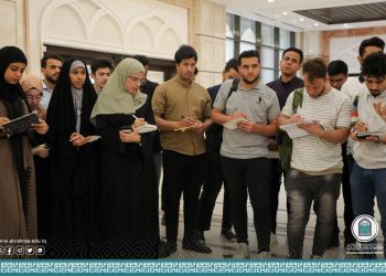 وفد طلابي من كلية هندسة العمارة ينظم سفرة علمية إلى جامعة الزهراء (عليها السلام) للبنات