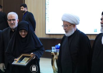 رئيسة جامعة الزهراء (عليها السلام) للبنات تشارك في مؤتمر (الإسلام حياة) بنسحته الخامسة