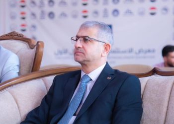 مشاركة السيد المساعد العلمي لرئيسة جامعة الزهراء (ع) للبنات في معرض جامعة وارث الانبياء