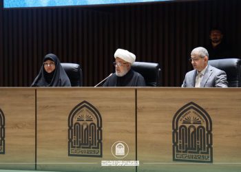 المتولي الشرعي للعتبة الحسينية المقدسة يزور جامعة الزهراء (عليها السلام) للبنات متفقداً الجانب العلمي والإنساني