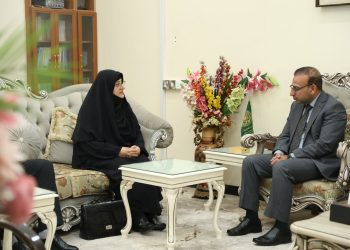 Al-Sultani Congratulates Al-Mawla on Al-Kufa University Presidency