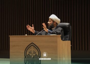 جامعة الزهراء (عليها السلام) للبنات تستضيف الشيخ زمان الحسناوي في ذكرى وفاة أم البنين (عليها السلام) 