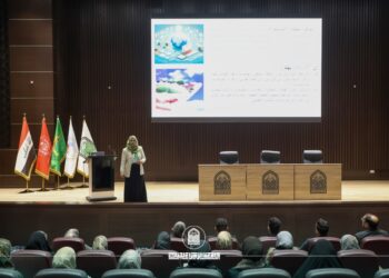 العتبة الحسينية المقدسة تشجع على عالم أخضر من خلال ندوة في جامعة الزهراء (عليها السلام)