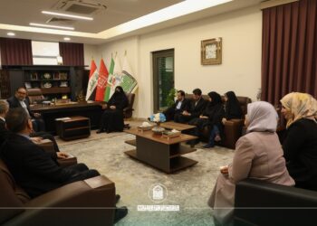 زيارة وفد جامعة طهران للعلوم الطبية لتعزيز التعاون الأكاديمي بجامعة الزهراء (عليها السلام)