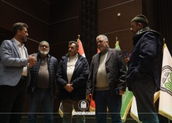 وفود مؤتمر الإمام الحسين الدولي تصل جامعة الزهراء وتُشيد بتطورها الأكاديمي والتقني