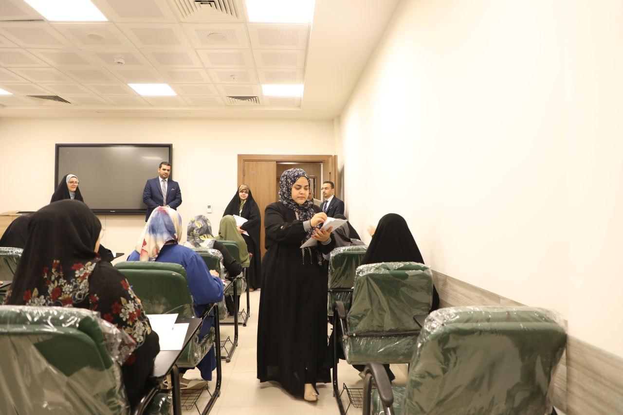 قسم الرياضيات في جامعة الزهراء (عليها السلام) للبنات يجري الامتحان المشترك مع جامعة كربلاء وتنتهي بنتائج مرضية.