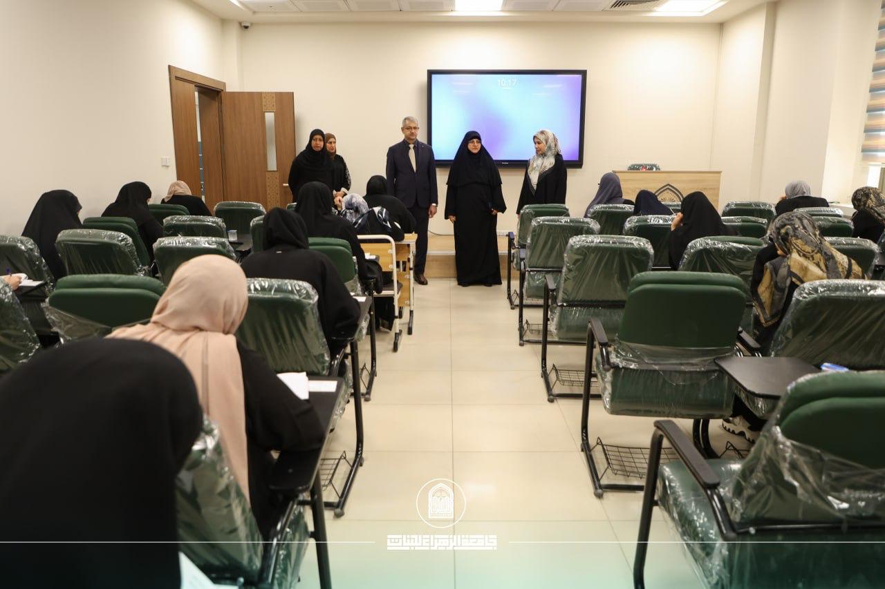 انطلاق الامتحانات النهائية للفصل الدراسي الثاني في كلية الصيدلة بجامعة الزهراء (ع) للبنات